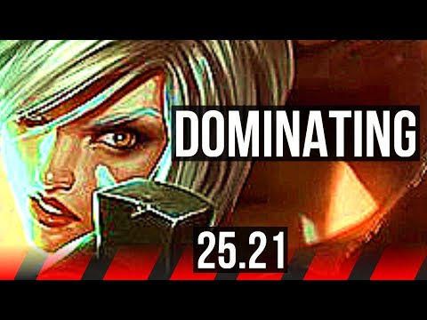RIVEN vs ILLAOI (TOP) | 12/1/4, 6 solo kills, Dominating | NA Master | 25.21