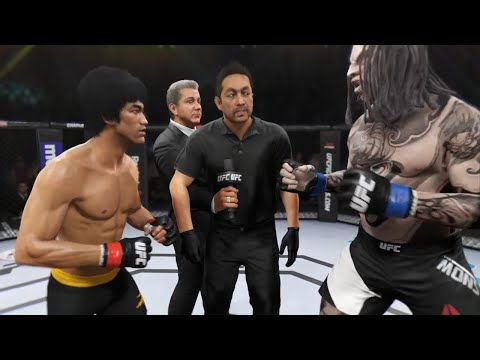 Bruce Lee vs. Ghoul Monster - EA Sports UFC 2 - Dragon Fights 🔥🐲