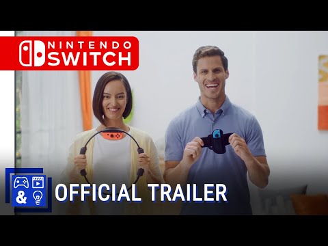 Ring Fit Adventure Gameplay Trailer - Nintendo Switch Fitness Game