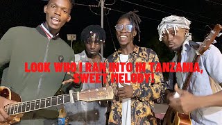Record contracts anyone? Tanzania showing off their talents.  Singing group working hard for a deal