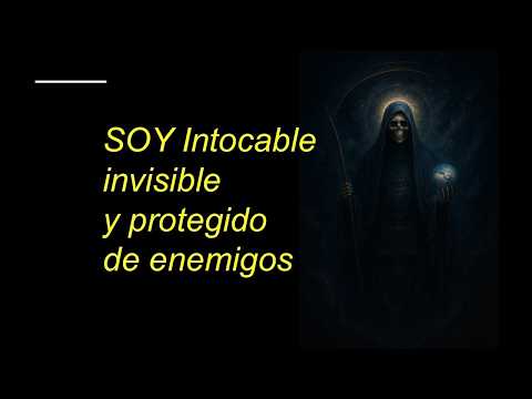 ¡VOLVERÁS A SER INTOCABLE! Rosario Negro para Someter Enemigos