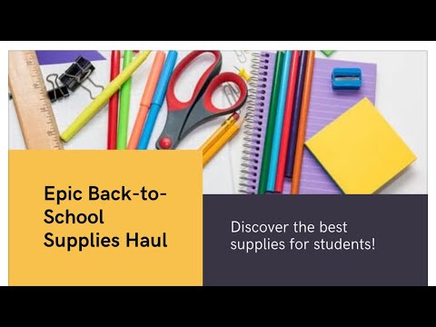 Back to School 2025 ✨ Cumpărături de rechizite + ce reutilizăm din anul trecut 📚✏️