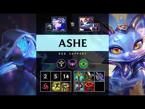 Ashe Support vs Yuumi - BR Master Patch 25.19