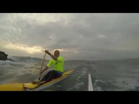 Carolina Downwind Dueling OC1 Outrigger Canoes