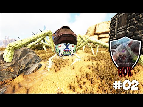 ARRUMAMOS UMA ESTRATÉGIA PARA DOMAR!! pt.02 - ARK DOX HARD