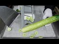 Making Ice Cream Rolls With Cucumber ASMR Ice Cream Rolls