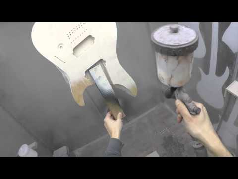 Spraying and scraping