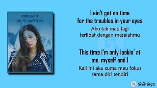 Download lagu JENNIE - SOLO _ Lirik Terjemahan Indonesia karaoke kpop mp3