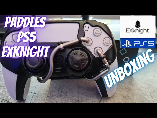 Vídeo relacionado con EXknight Leverback FPS Mecánico Paletas, Botones Traseros Paletas para Juegos para Mando PS5 (Blanco)
