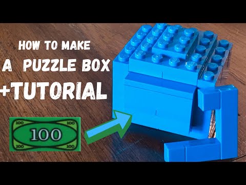 Simple PUZZLE BOX with SECRET KEY and DRAWER! WITH TUTORIAL!!