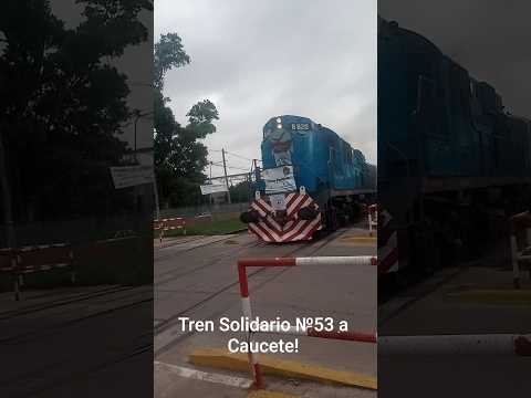 (Resubido) Tren Solidario №53 A Caucete Volando por Moreno! #tren #trenesargentinos #trensolidario