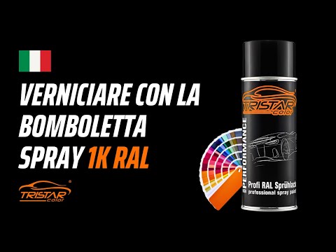 TRISTARcolor - Verniciare con la bomboletta spray RAL