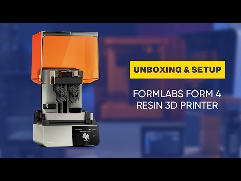 Formlabs Form 4: Unboxing | First Impressions | What's new