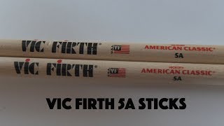 Video thumbnail for The Industry Standard | Vic Firth 5A Drum Sticks! by Sean Zetterlund