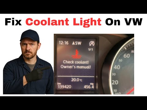 VW Coolant Light flashing (Volkswagen Blinking Warning Causes & Fix)