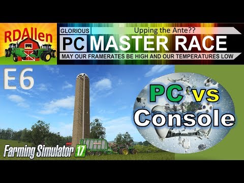 PC vs Console FS17 Drumard Farm E6 - What's The Console Going To Say About This?