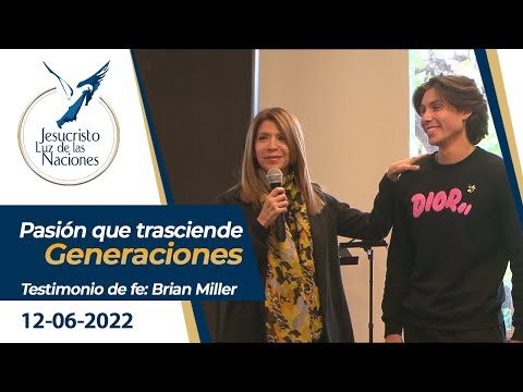 Pasión que trasciende generaciones | Prédica 12-06-2022 | Pastora María del Carmen Chávez