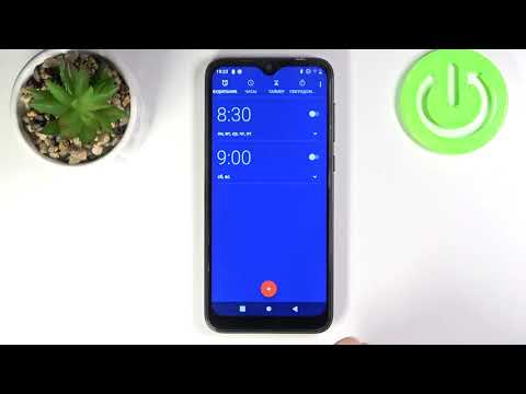 Как навести будильник на телефоне Oukitel C15 Pro / Настройка утреннего звонка Oukitel C15 Pro