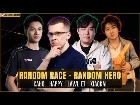 ⚔️ Happy - Kaho - LawLiet - XiaoKai🏆 M-Cup 5 - RANDOM RACE RANDOM HERO