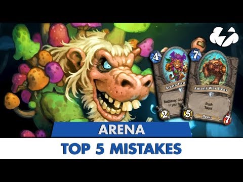 5 Mistakes Playing Arena | Tempo Storm | [Hearthstone]