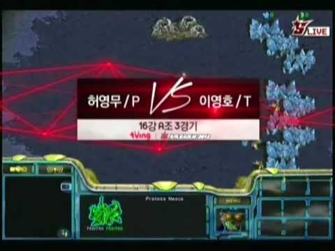 '12 Tving OSL - Group A - Flash vs. JangBi 3set (Eng. Com.)