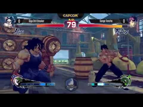 [EVO 2014 USFIV] Giga Drill Breaker (Hugo) vs Sange Tencho (Fei Long)