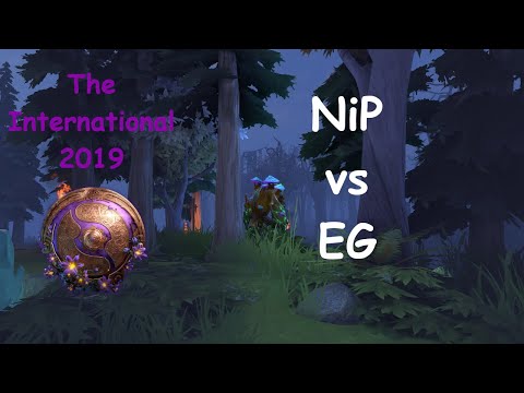 NiP vs EG - Game 1, TI9, Last 10 minutes.