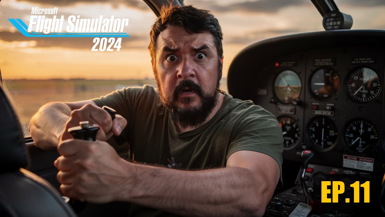 MICROSOFT FLIGHT SIMULATOR 2024 EP.11 "Casi nos quedamos sin gasolina"