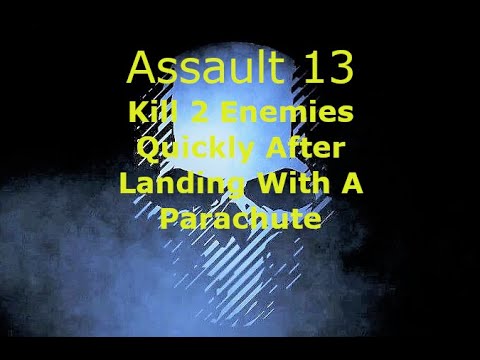 Ghost Recon Breakpoint : Assault Rank 13 : Kill 2 Enemies Quickly After Landing With A Parachute