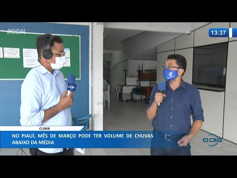 Piauí deve ter volumes de chuva abaixo da média no mês de Março 15 03 2021