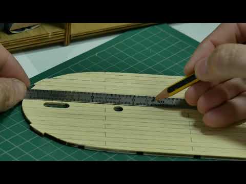 CASCO-006- Como forrar la cubierta 3. ESSEX - Modelismo Naval