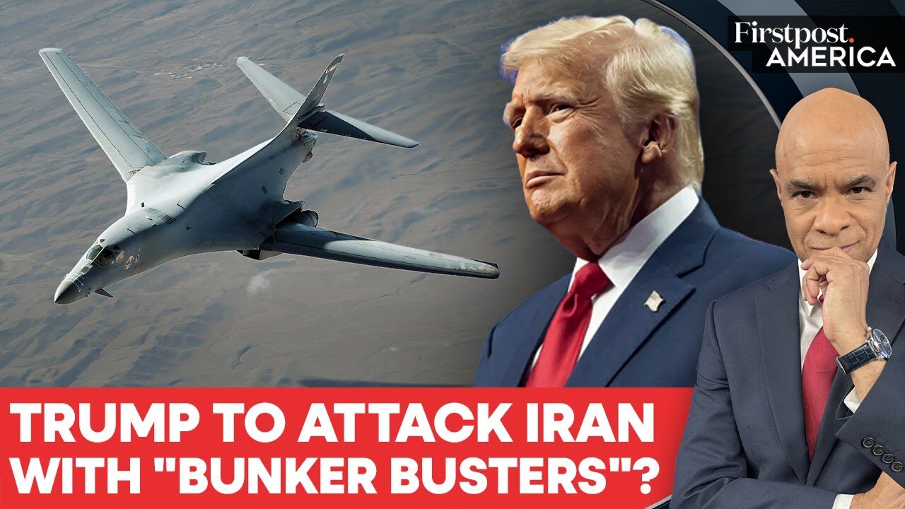 US Reportedly Moving B-1B Bunker-Buster Bombs in UK Base to Attack Iran | Firstpost America | N18G