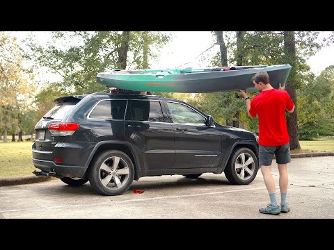 Solo Kayak Loading Hack - Car Top 100lbs in 2min