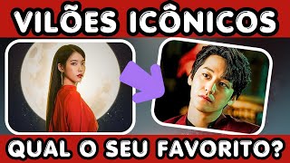 VILÕES E VILÃS mais amados dos K-dramas | The Most Beloved K-drama Villains | Dorama Quiz 