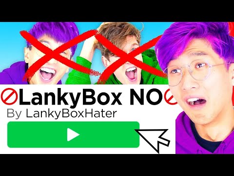 LANKYBOX PLAYS THE MOST INSANE LANKYBOX HATER MADE GAMES IN ROBLOX!?