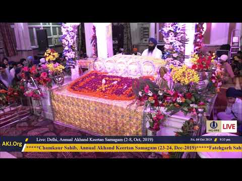 024 Delhi 4Oct2019 FriEve AK Bhai Parminder Singh Jee Jalandhar