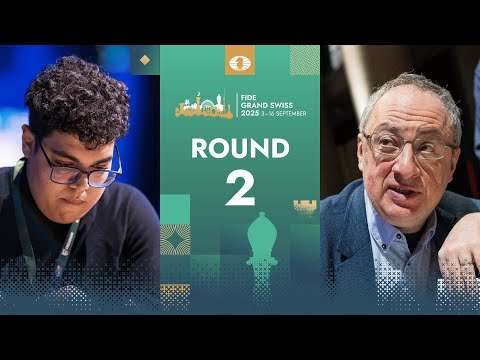 🇦🇿 Aydin Suleymanli vs Boris Gelfand 🇮🇱 | FIDE Grand Swiss 2025 | Round 2 | Board 8