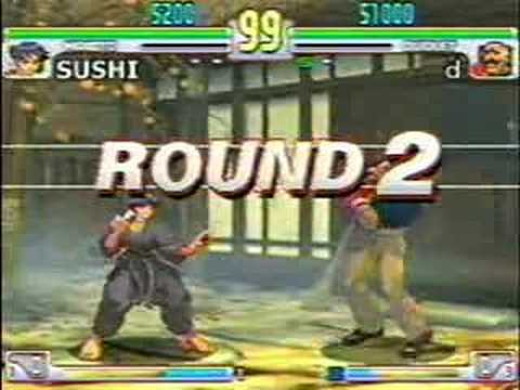 Street Fighter 3.3 : Makoto (Sushi) VS Dudley (d)