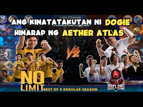 Aether Atlas vs No Limit | Game 1,2,3 BO3 | MPL-PH S3 Regular Season - Mobile Legends Video