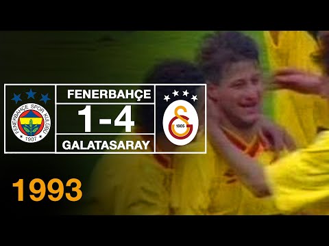 Nostalji Maçlar | 1992-1993 Sezonu Fenerbahçe 1 - 4 Galatasaray