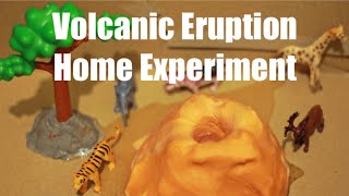 Home Experiment: Volcanic Eruption Using Baking Soda and Vinegar
