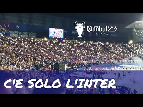 C'è Solo L'Inter | Champions League Final Istanbul 2023 | Anthem Internazionale Milano | CURVA NORD