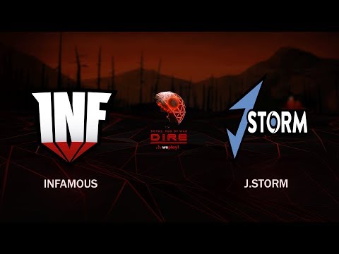 Infamous vs J.Storm - Map3 | Dota 2 Tug of War: Radiant | WePlay! Esports