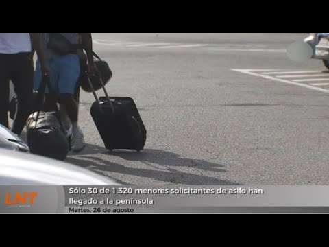 Sólo 30 de los 1.320 menores solicitantes de asilo han llegado a la península