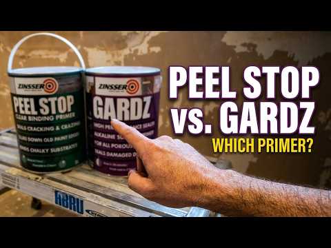 Zinsser Peel Stop vs Gardz: When to Use Each (And Why It’s NOT PVA!)