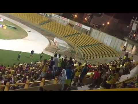 Rebelion Auriverde Norte - Real Cartagena vs Valledupar FC COPA AGUILA 13 de Marzo