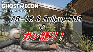 AR-18とBullpup PDRで籠城戦！ゴーストリコンブレイクポイント