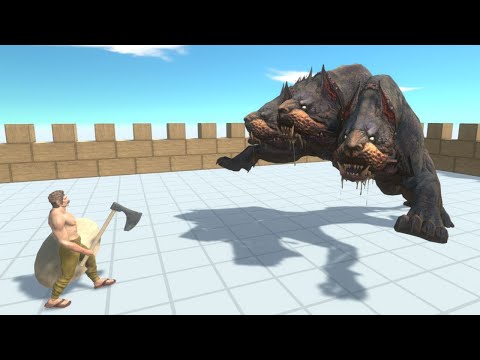 Cerberus vs ALL UNITS ARBS Mod Animal Revolt Battle Simulator