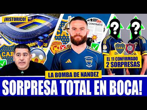 ¡El anuncio BOMBA de RIQUELME en Boca! ► La decision FINAL de Boca x LESCANO! ► 2 SORPRESAS en el 11