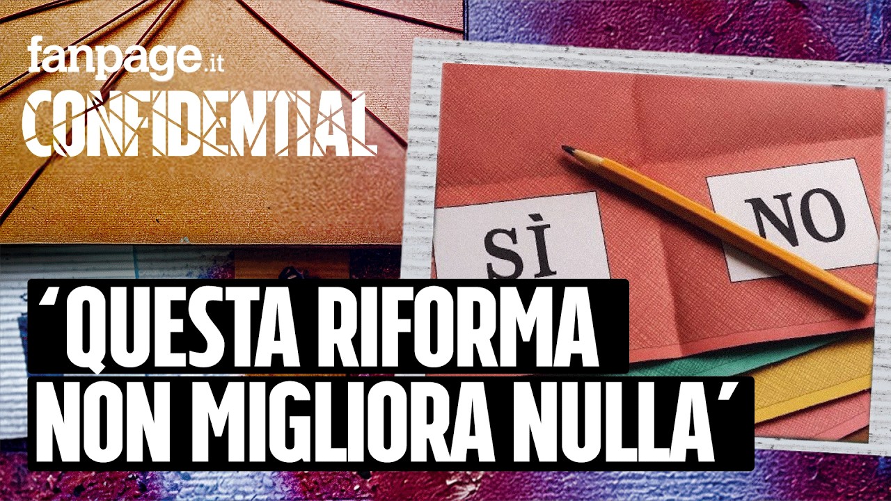 Confidential Trailer - Referendum Giustizia: "Vi mostriamo come questa riforma non migliora niente"